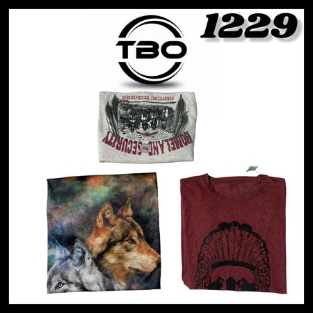 Men Printed T-Shirts (Brands) Chamption etc <1229.
