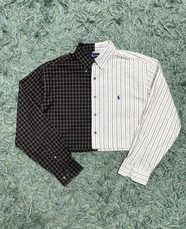 Upcycle Ralph Lauren Crop Tops (Dv -05)