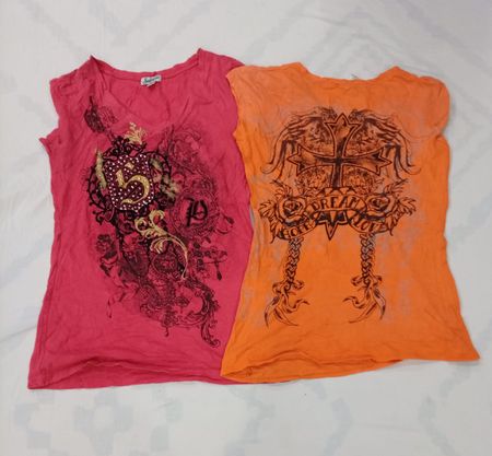 CR8203 Y2K Baby Tees