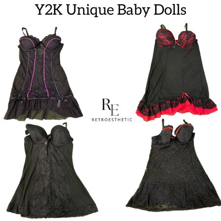 Y2K Unique Lingeries RE-3161