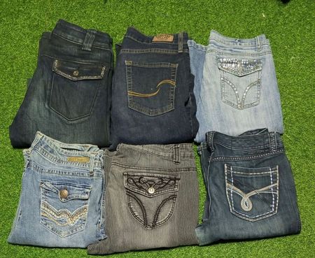 WALLFLOWER AND OTHER MIX BRANDS JEANS (B 69)