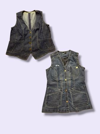 Denim vest