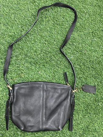 Vintage leather coach