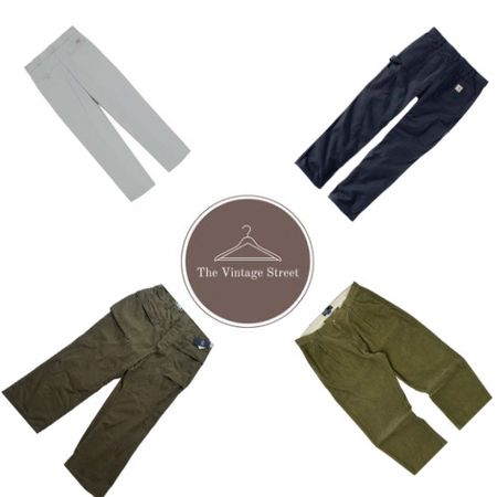 Mixed Branded Cotton Trousers (Ralph Lauren, Lacoste, Tommy, Hugo Boss)