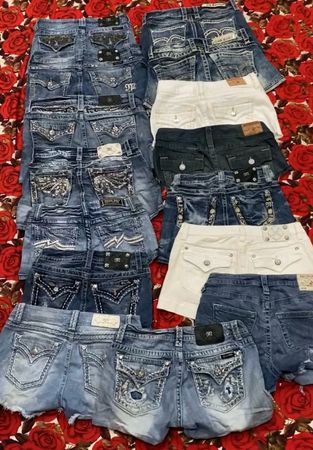 MissMe | Rock Revival | True Religion shorts