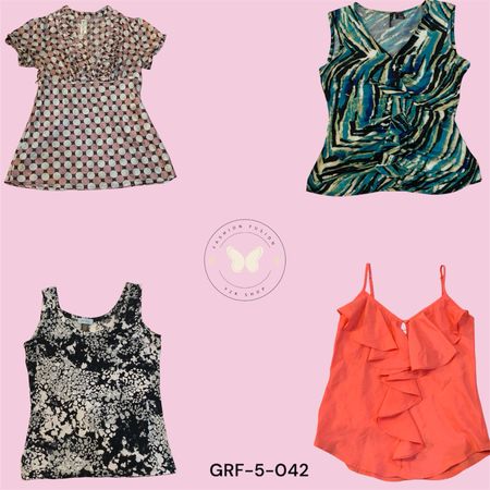 Retro Y2K Aesthetic Printed Crop Blouse (GRF-5-042)