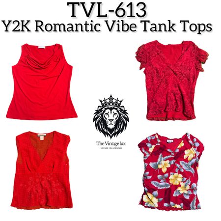 Y2K Romantic Vibe Tank Tops (TVL-613)