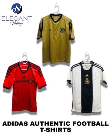 Adidas( 100% Authentic ) Football T-Shirts - EVM0544