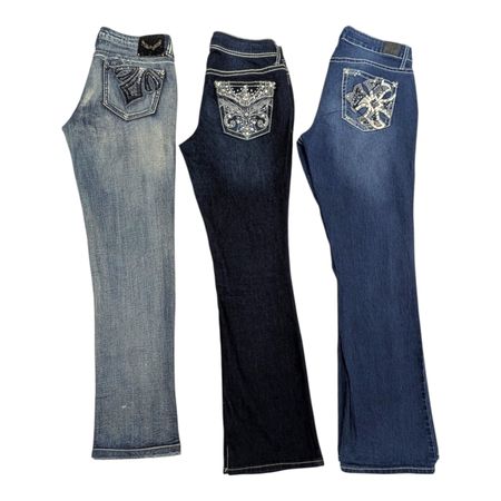 Y2K Embellished Flare jeans