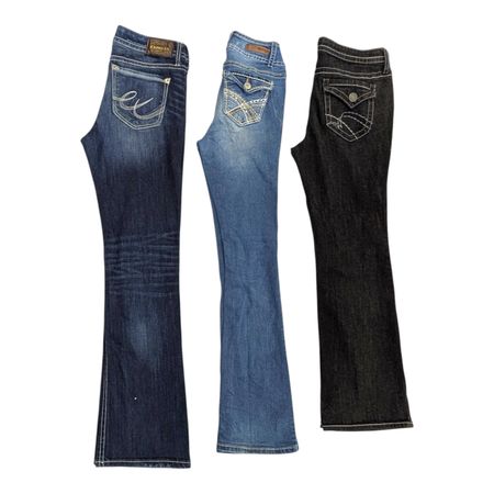 Y2K Embellished Flare jeans