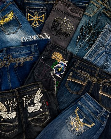 Y2K Bootcut Flared Jeans