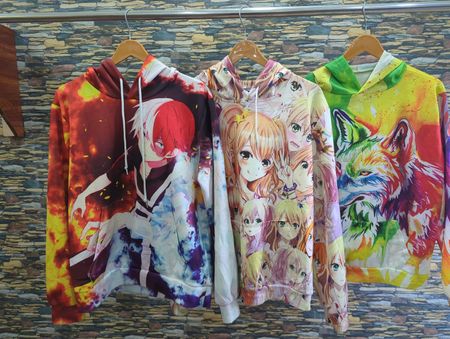 AVG-0445 Digital Printed Hoodies
