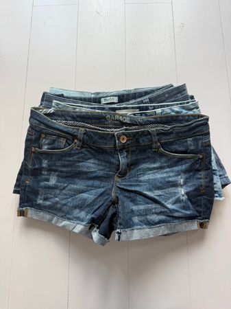 Vintage Y2K Micro mini denim shorts