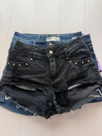 Vintage Y2K Mini micro denim shorts