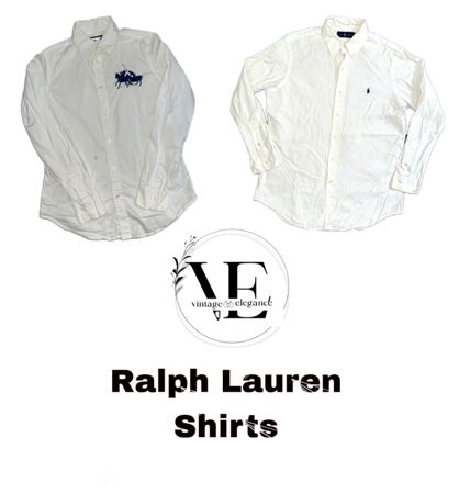 Premium Ralph Lauren Shirts (Only White)