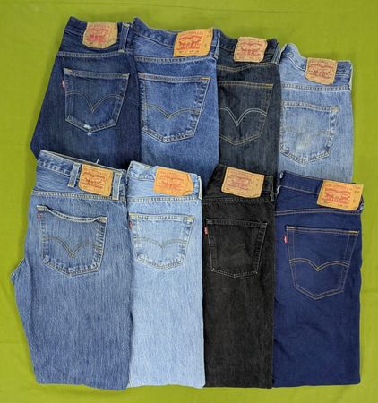 RV3368 Levi's 501 Jeans