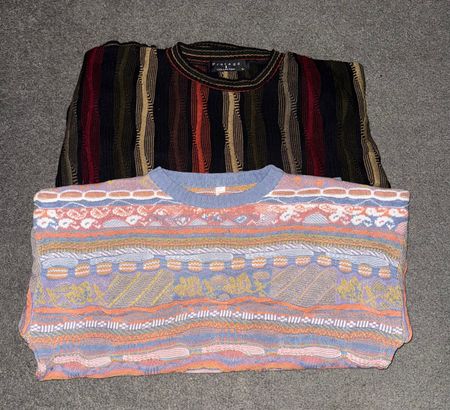Coogi-Style Sweaters