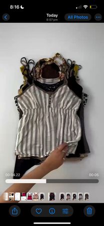 Custom handpick Y2k tops