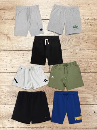 Premium branded fleece shorts