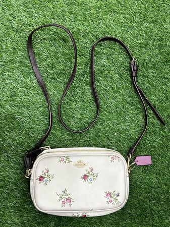 Colourful coach bag