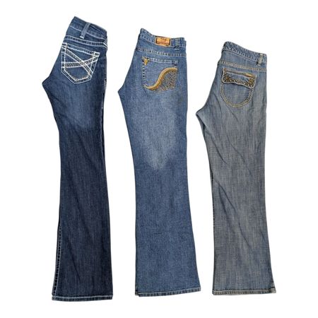 Y2K Embroidered low Rise Flare jeans