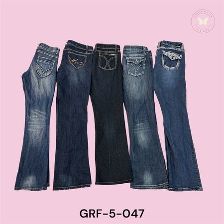 Women’s Y2K Modern Low Rise Jeans(GRF-5-047)