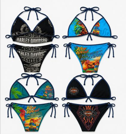 CR8256 Upcycled Mixed Branded Bikini Sets