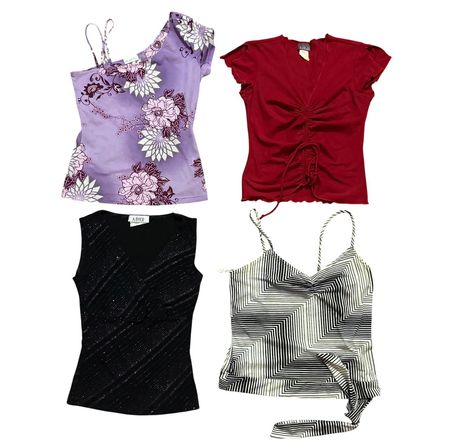 Y2k Grunge Camisole Tops 10 PCs