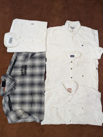 Carhartt  Harley Davidson Patagonia True Religion shirt