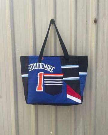 Upcycled Sports Jersey Yoga Bag