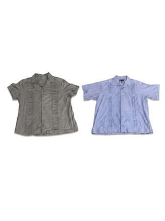 (FV-1399) 70s Collar Button Up Shirts