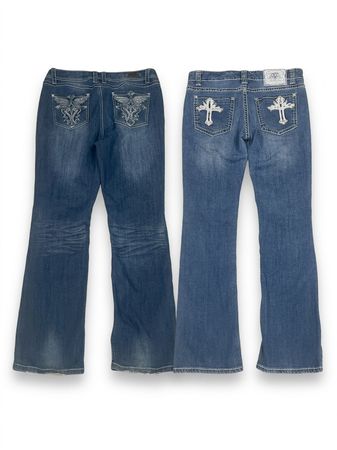 (FV-1404) MissMe Style Flared Jeans