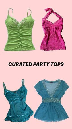 Curated Party Tops # 050826
