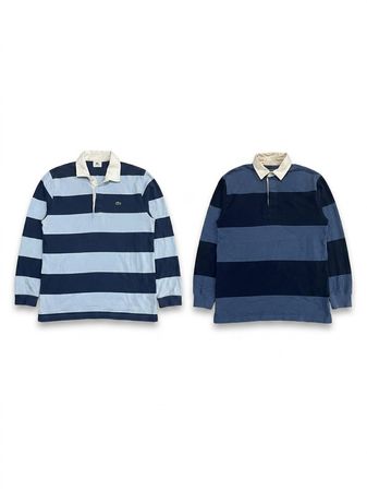 (FV-1396) Branded Rugby T-Shirts (Lacoste ,LlBan,Chaps,Tommy hilfiger )