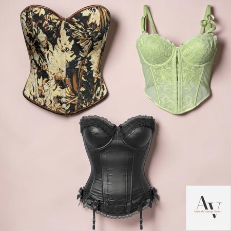 Y2K Romantic Corset Top