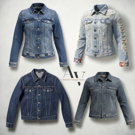 Vintage denim jackets