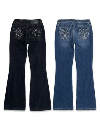 (FV-1401) Y2K Boyfriend Jeans