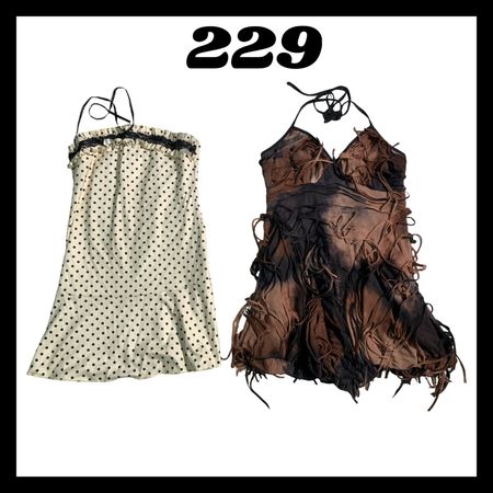 Abito Y2k Fashion (Marchi) San Francisco& Nuove Donne ecc #229. 👗