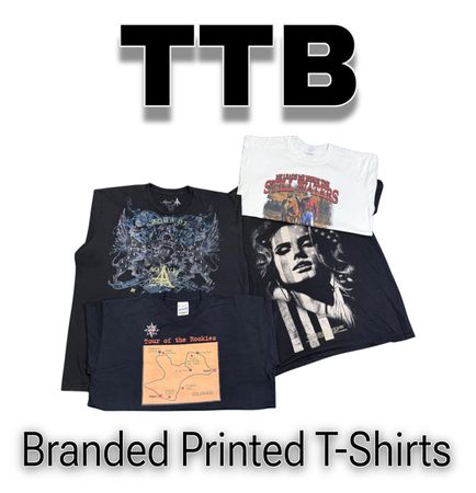 Branded Printed T-Shirts     (TTB-74)
