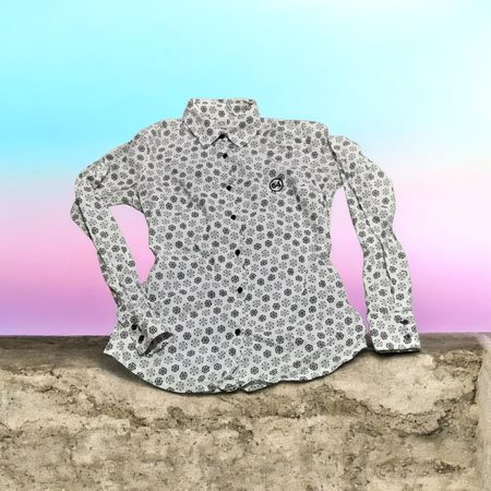 Ladies Full Sleeve Floral Print Shirt