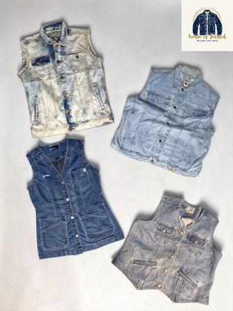 Denim vest