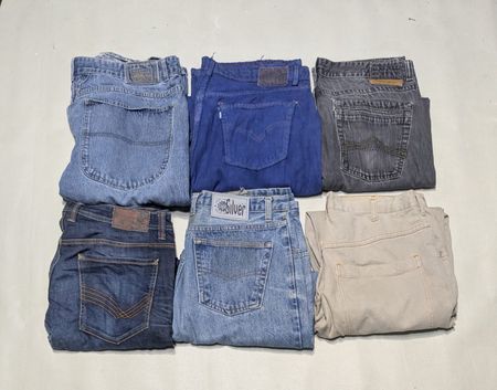 SILVER JEANS AND OTHER MIX BRANDS JEANS (AW 012)