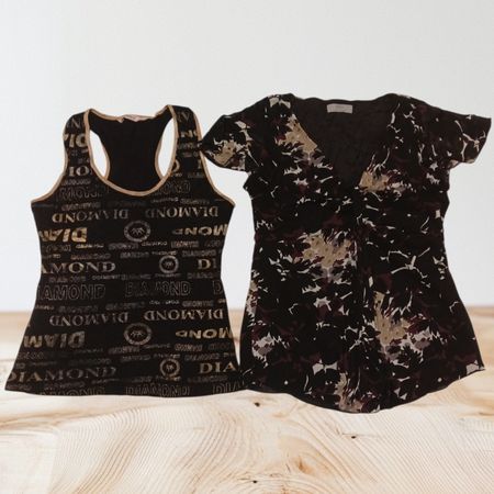 Round neck tops