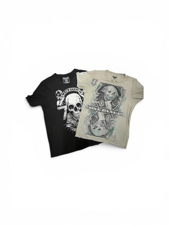 Affliction style tshirt 12 pieces