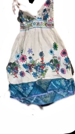 Boho Floral Sleeveless Summer Sun Dress