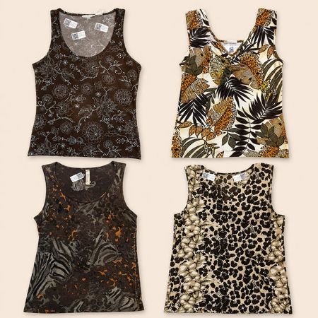 Y2k Dusty Nature Sleeveless Tops