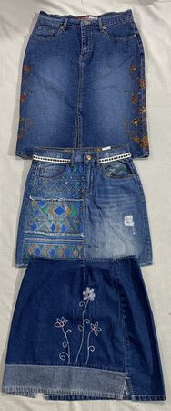 Y2K Denim Skirts (304)