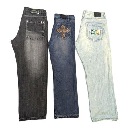 Y2K Hip Hop Baggy Jeans