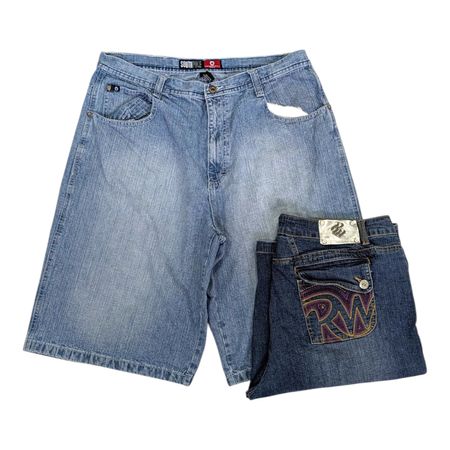 Y2K Hip Hop Baggy Shorts