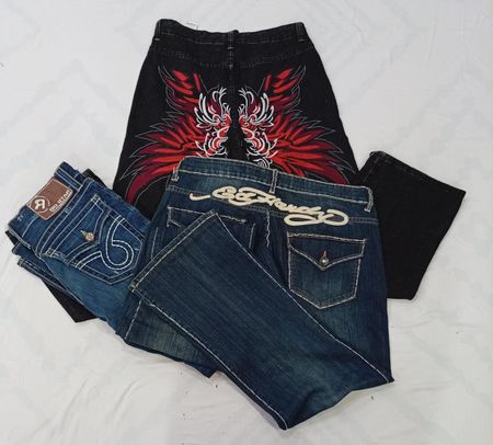 CR8296 Vintage Designer Men’s Jeans